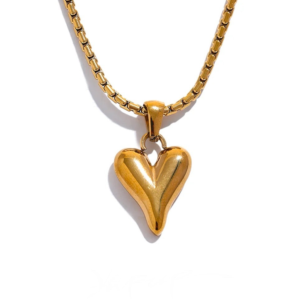 Lovers Gold Necklace