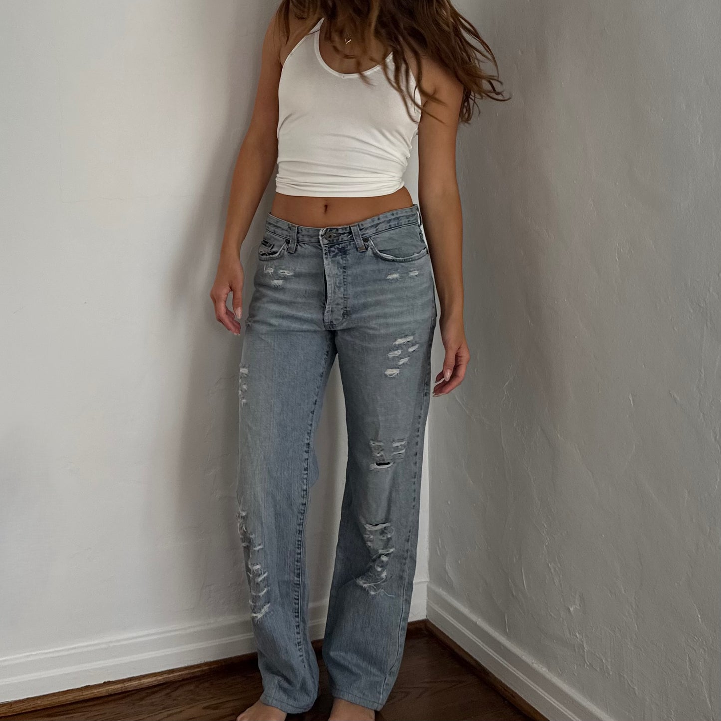 Vintage Dolce and Gabanna Baggy Straight Jeans