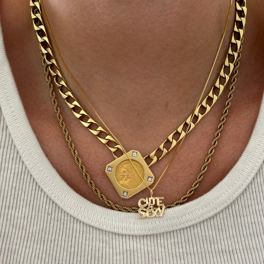 Cute and Sexy 14k Gold Necklace