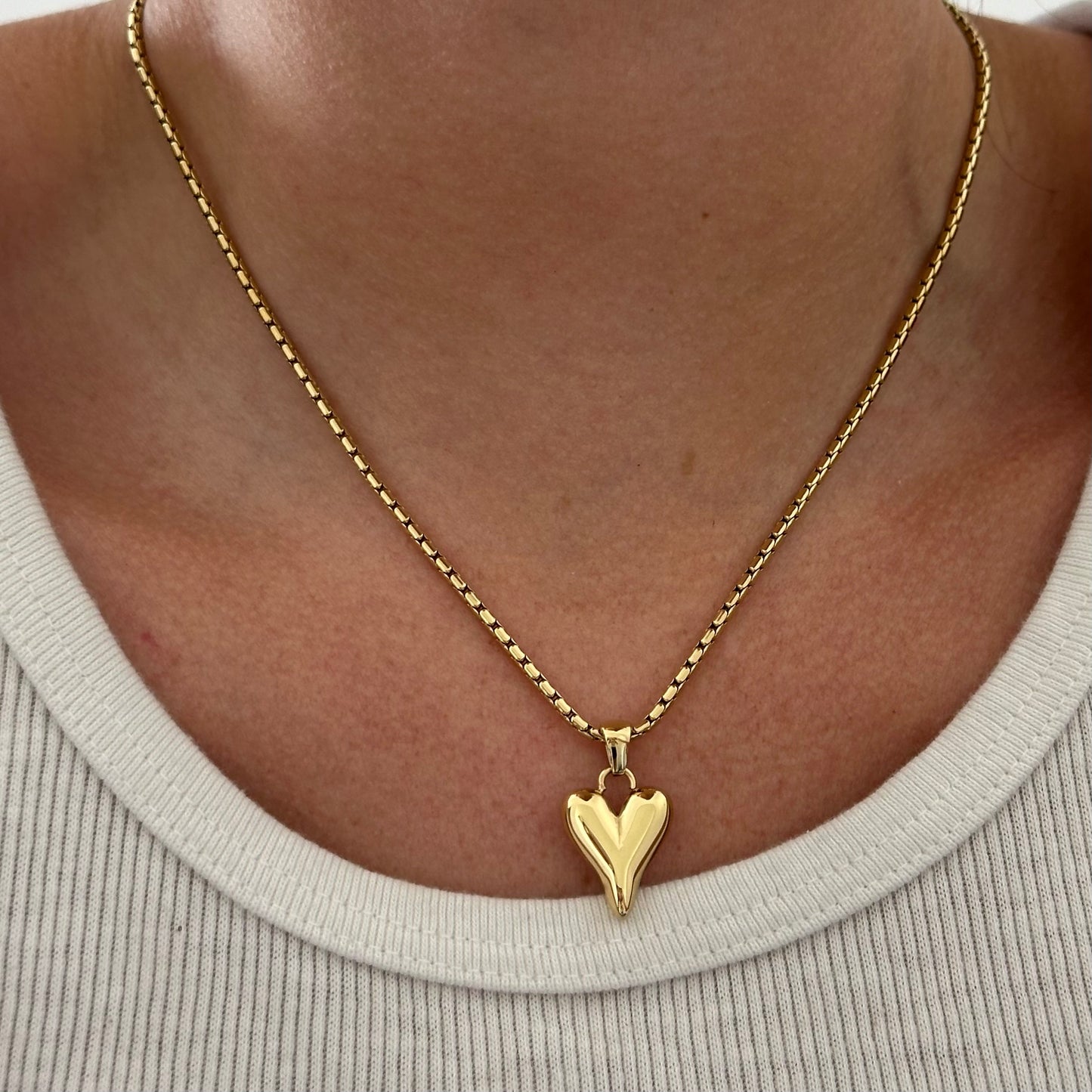 Lovers Gold Necklace