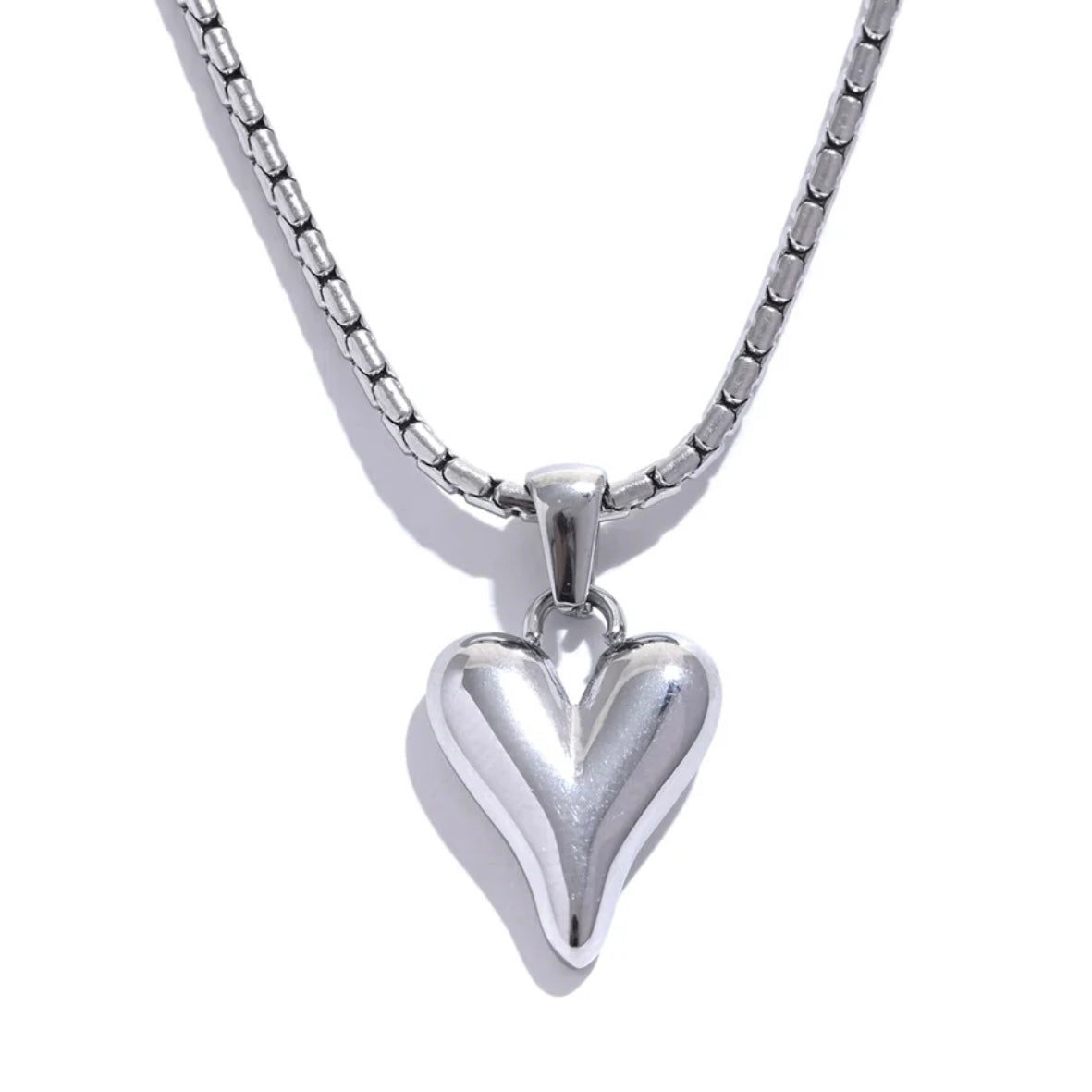 Lovers Silver Necklace